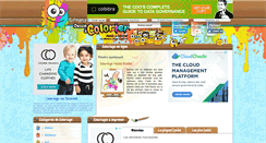 Desktop Screenshot of coloriageonline.com